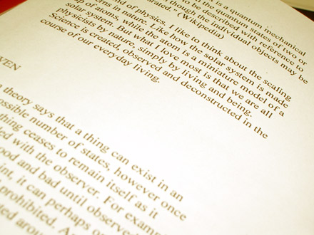 entangled zine spread