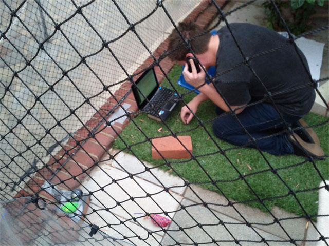 wob sets up video stream