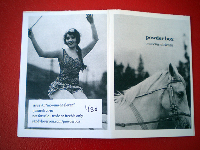 powder box 001: movement eleven