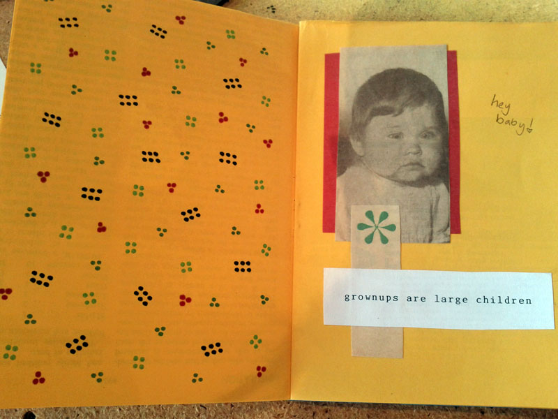 grownups are large children