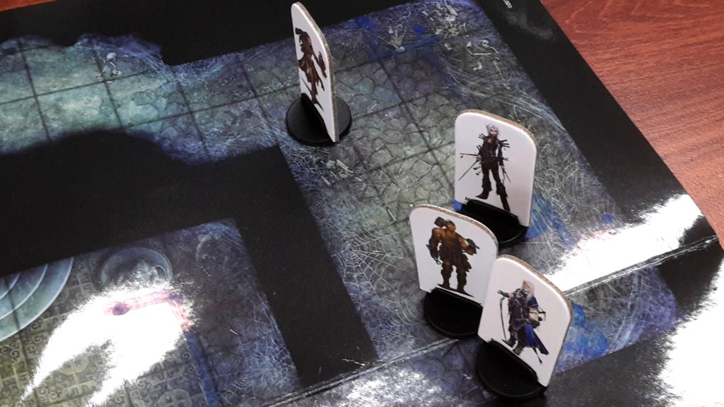 quest party in a dungeon